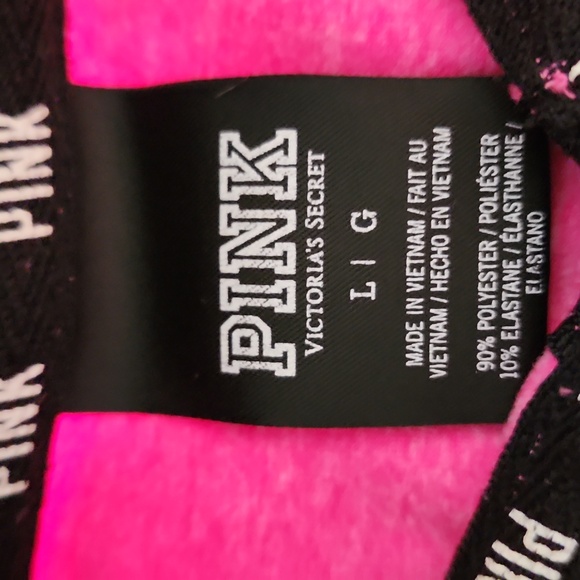 Victoria's Secret Pink Label Pullover 3/4 Zip Womans Size Large - Picture 4 of 9